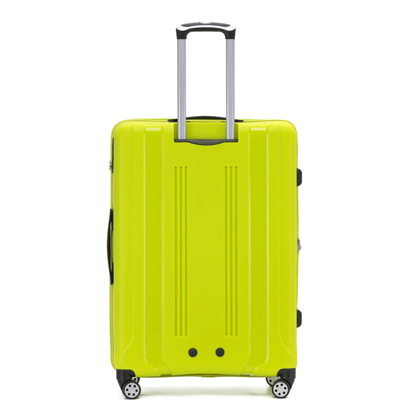 Tosca Warrior - Checked  78cm -  Bright Lime Large Hardshell Polypropylene Trolley luggage TCA740A
