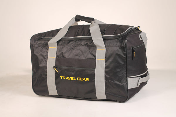 TG1244 64cm Black-Travel gear Medium Duffle bag