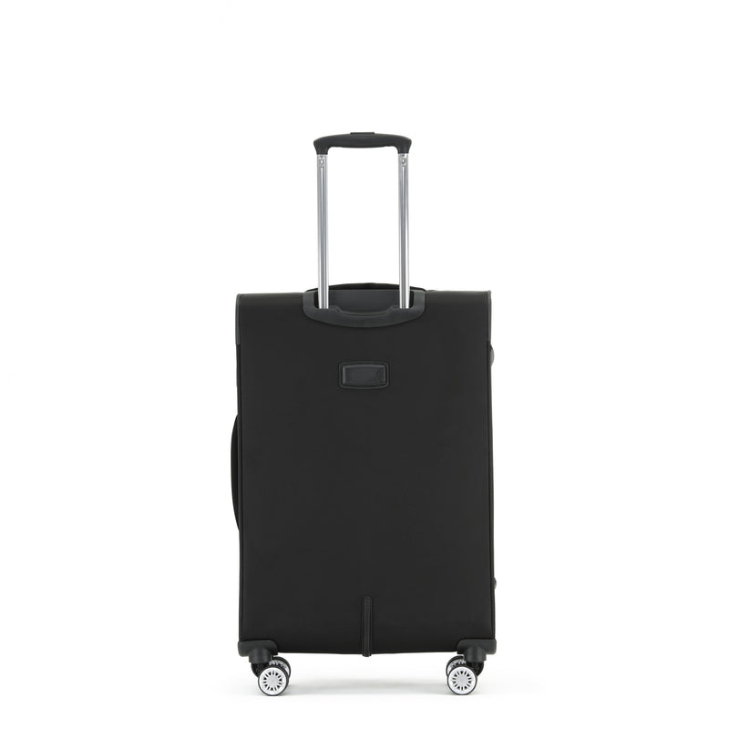 TCA990B 67cm Black Tosca Transporter Softside Medium Luxury Trolley luggage