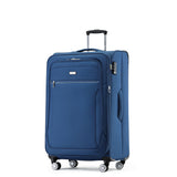 Tosca Transporter - 78cm Checked - Blue Softside Large Luxury Large Trolley luggage TCA990A