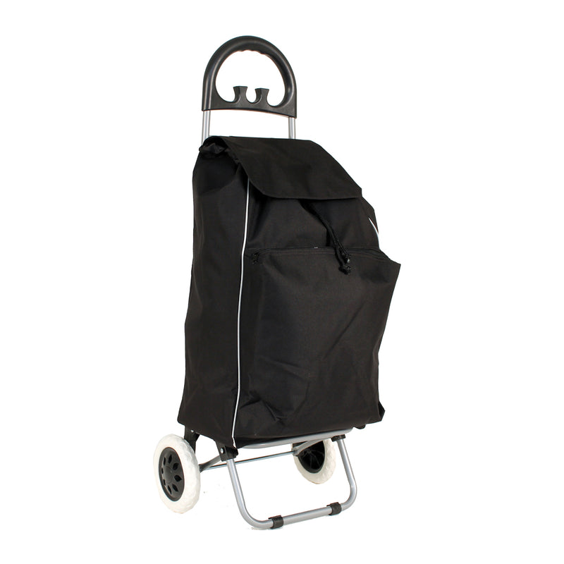 Tosca 58cm-H Black Shopping Trolley TCAFST03-Black