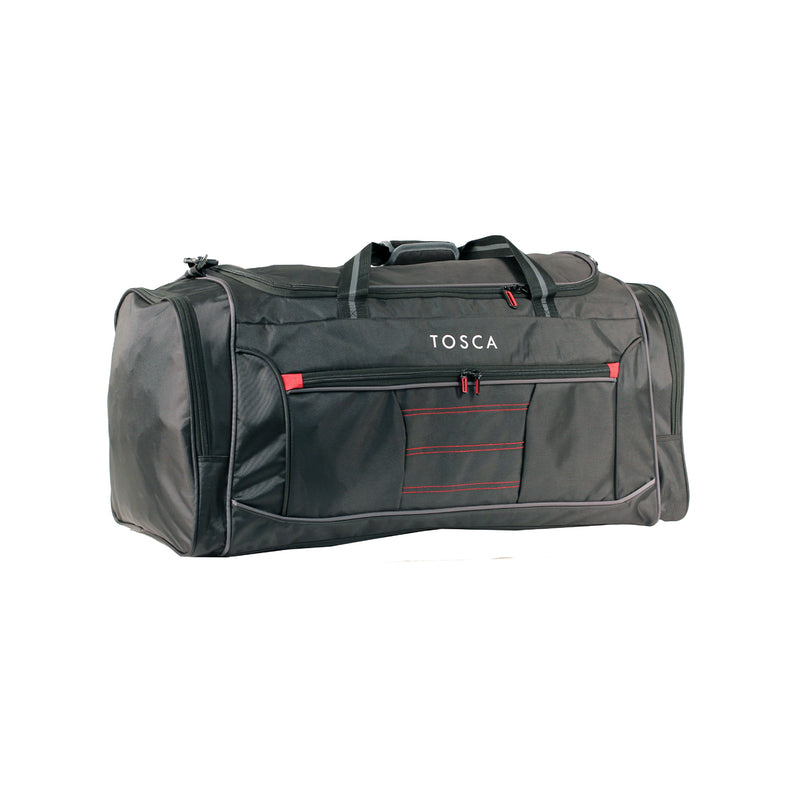 TCA794M Tosca 70cm Black Sport/Travel Duffle Bag