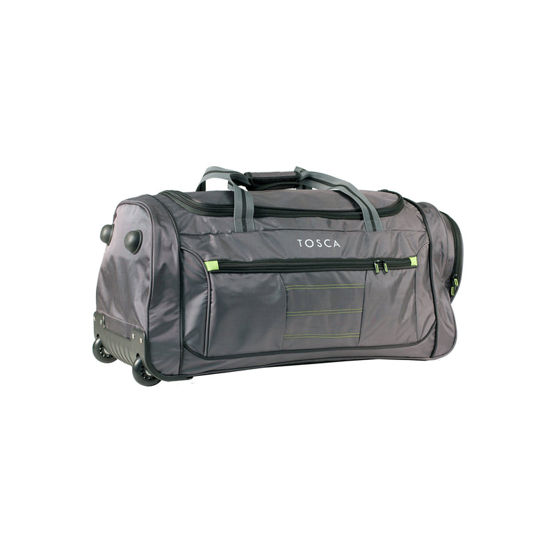 TCA794TWM Tosca Grey Medium 70cm Wheeled Sport Duffle Bag