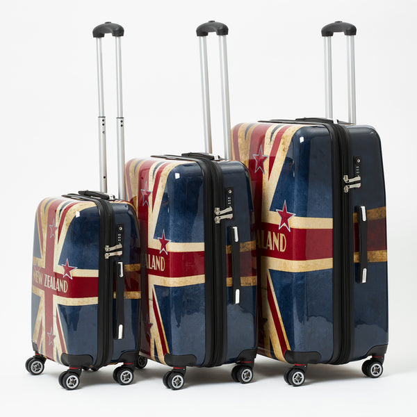 New Zealand  Flag Iconic luxury Hard side Luggage set 78cm/67cm/53cm NZ001