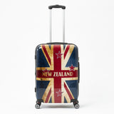 New Zealand Flag - Checked 67cm  - Polycarbonate Medium 4-Wheel Trolley Luggage NZ001B